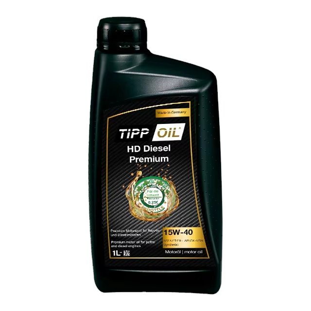 Top Quality Professional Lubricating Oil Hd Diesel Premium 15W-40 Engine Oil Api Ck-4/Sn Acea E7/E9 1 Liter
